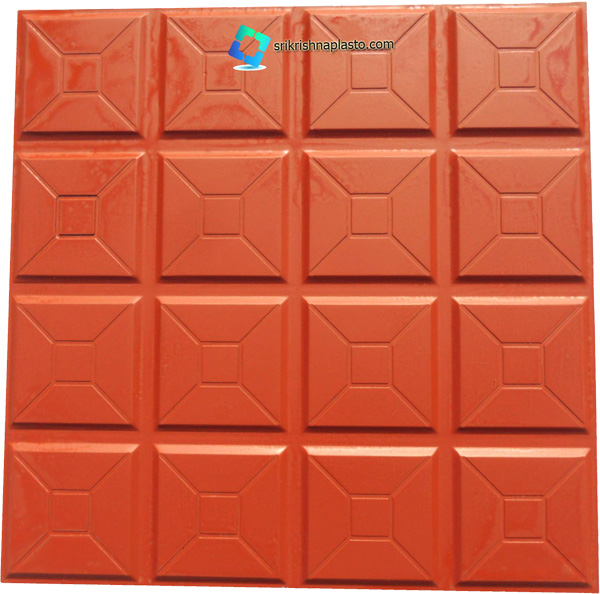 16 square box pvc floor tile mould,rubber floor tile mould ... (600 x 594 Pixel)