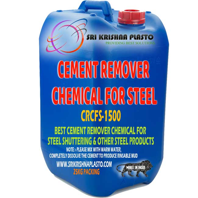 Cement remover chemical for steel | Concrete dissolver chemical